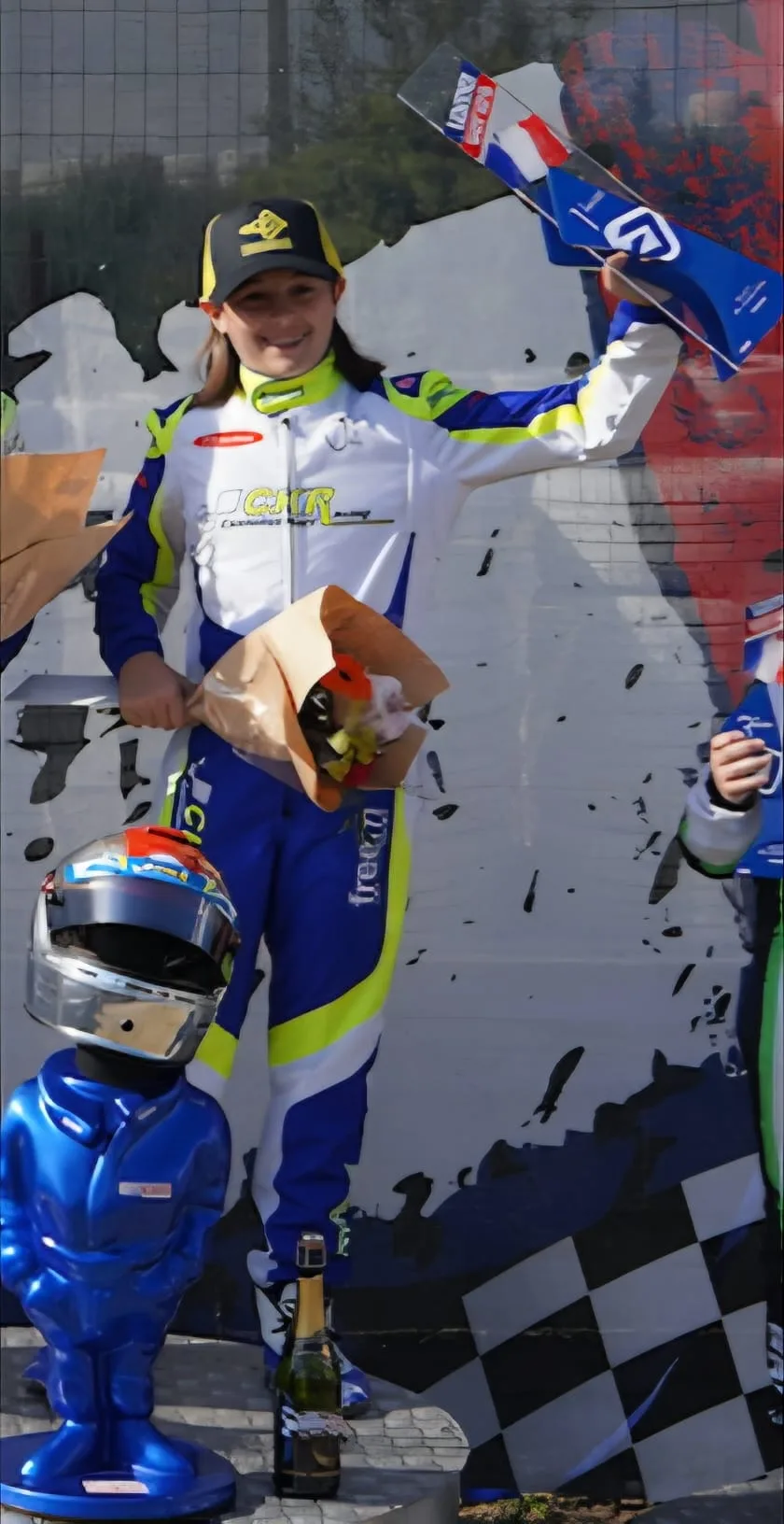 Leny Lataste pilote de karting