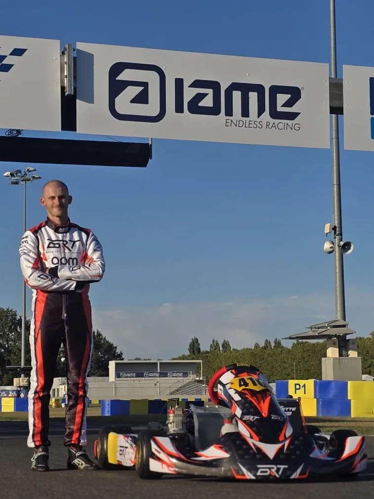 louis prette BRT karting